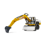 Bruder Excavator Yellow/White - Image 3