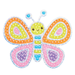 Bubble Gems Super Sticker Butterfly - Image 2