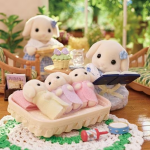 Calico Critters Flora Rabbit Family - Image 9