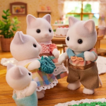Calico Critters Latte Cat Family - Image 10