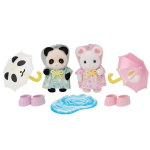 Calico Critters Nursery Friends -Rainy Day Duo- - Image 2