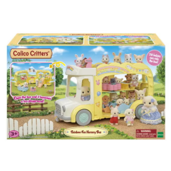 Calico Critters Rainbow Fun Nursery Bus-by-Epoch Everlasting Play