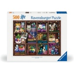 Cats and Succulents 500pc Puzzle-by-Ravensburger