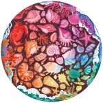 Circle of Colors: Seashells  500pc Round Puzzle - Image 2