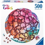 Circle of Colors: Seashells  500pc Round Puzzle-by-Ravensburger