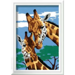 Cute Giraffes Paint By Number - Image 2