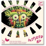 Inspired By Spring Vegetables Create with Stickers Kit-by-Djeco