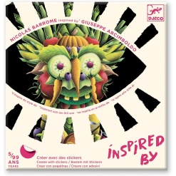 Inspired By Spring Vegetables Create with Stickers Kit-by-Djeco