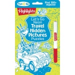 Let's Go Neon Travel Hidden Pictures Puzzles-by-Highlights