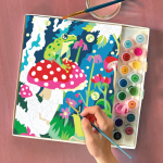 Paint By Numbers Mushroom Forest - Image 2