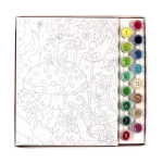 Paint By Numbers Mushroom Forest - Image 4