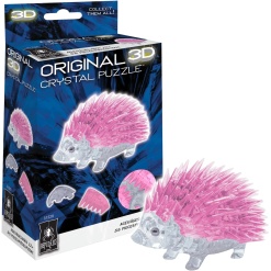 Pink Hedgehog 3D Crystal Puzzle-by-University Games