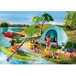 Playmobil Camping with Campfire - Image 2