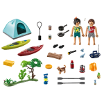 Playmobil Camping with Campfire - Image 3