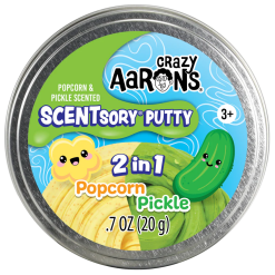Popcorn and Pickle Thinking Putty - Scentsory Series-by-Crazy Aaron's Putty World