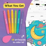 Shimmer Magic Paint Sticks Craft Kit - Image 2
