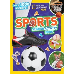 Sports Sticker Activity Book-by-National Geographic