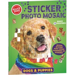 Sticker Photo Mosaic: Dogs & Puppies-by-Klutz