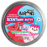 Watermelon and Birthday Cake Thinking Putty - Scentsory Series-by-Crazy Aaron's Putty World