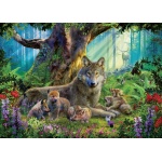 Wolves in the Forest 1000pc Puzzle - Image 2