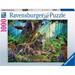Wolves in the Forest 1000pc Puzzle-by-Ravensburger