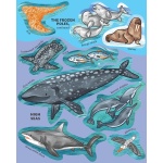 Creatures of the Ocean Sticker Poster - Image 3