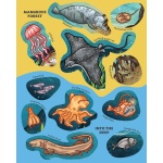 Creatures of the Ocean Sticker Poster - Image 4
