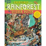 Creatures of the Rainforest Sticker Poster-by-Little Brown