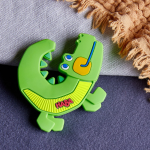 Crocodile Silicone Teething Toy - Image 2