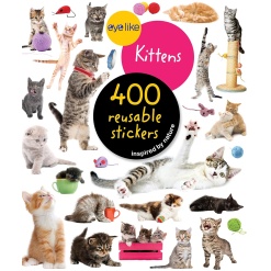 Eyelike Stickers: Kittens-by-Workman Publishing