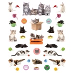 Eyelike Stickers: Kittens - Image 5