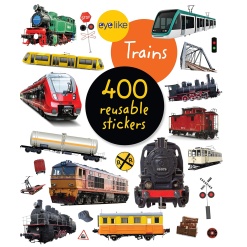 Eyelike Stickers: Trains-by-Workman Publishing