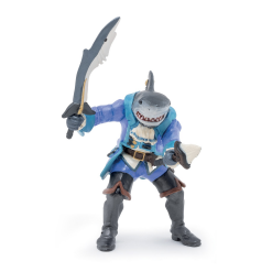 Mutant Shark Pirate Figure-by-Papo