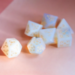Opalite and Flourish Dice Set - Image 2