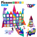 PicassoTiles Graphical Inserts 121pc Set - Image 3
