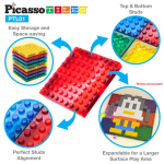 PicassoTiles Magnetic Brick Blocks Toy Tile Combo Pack - Image 3