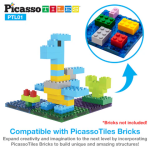 PicassoTiles Magnetic Brick Blocks Toy Tile Combo Pack - Image 5