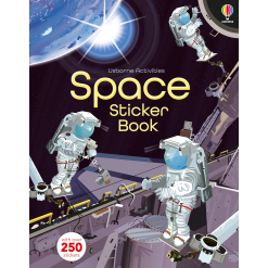 Space Sticker Book-by-Usborne