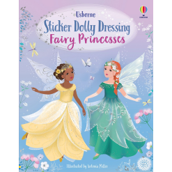 Sticker Dolly Dressing Fairy Princesses-by-Usborne