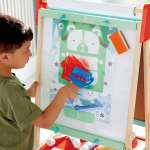 All-In-One Wooden Kid's Art Easel - Image 4