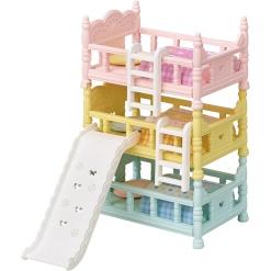 Calico Critters Triple Baby Bunk Beds-by-Epoch Everlasting Play
