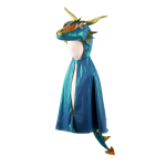 Emerald The Metallic Dragon Cape - Image 4