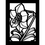 Flowers Stained Glass Coloring Book - Image 6