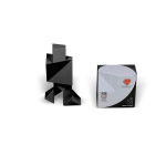Pickagram Magnetic 3D Art Puzzle - Black - Image 2