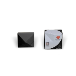 Pickagram Magnetic 3D Art Puzzle - Black-by-Pickagram