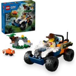 City Jungle Explorer ATV Red Panda Mission Car-by-Lego