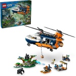 City Jungle Explorer Helicopter at Base Camp-by-Lego