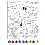 Color-By-Number! Under The Sea - Image 5