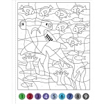 Color-By-Number! Under The Sea - Image 6