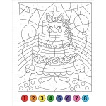 Color-By-Number! Unicorns and Friends - Image 4